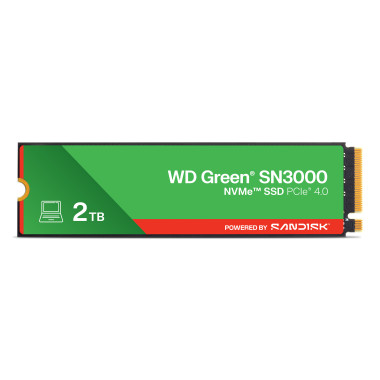 SanDisk Green WD SN3000 NVMe 2 To M.2 PCI Express 4.0