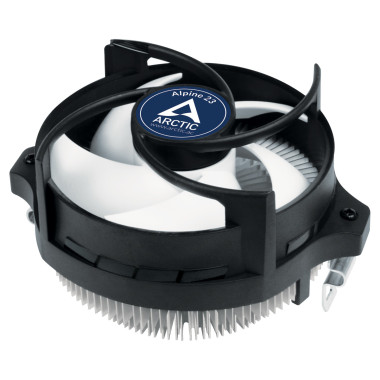 ARCTIC Alpine 23 - Compact AMD CPU-Cooler Processeur Refroidisseur d'air 9 cm Aluminium, Noir 1 pièce(s)