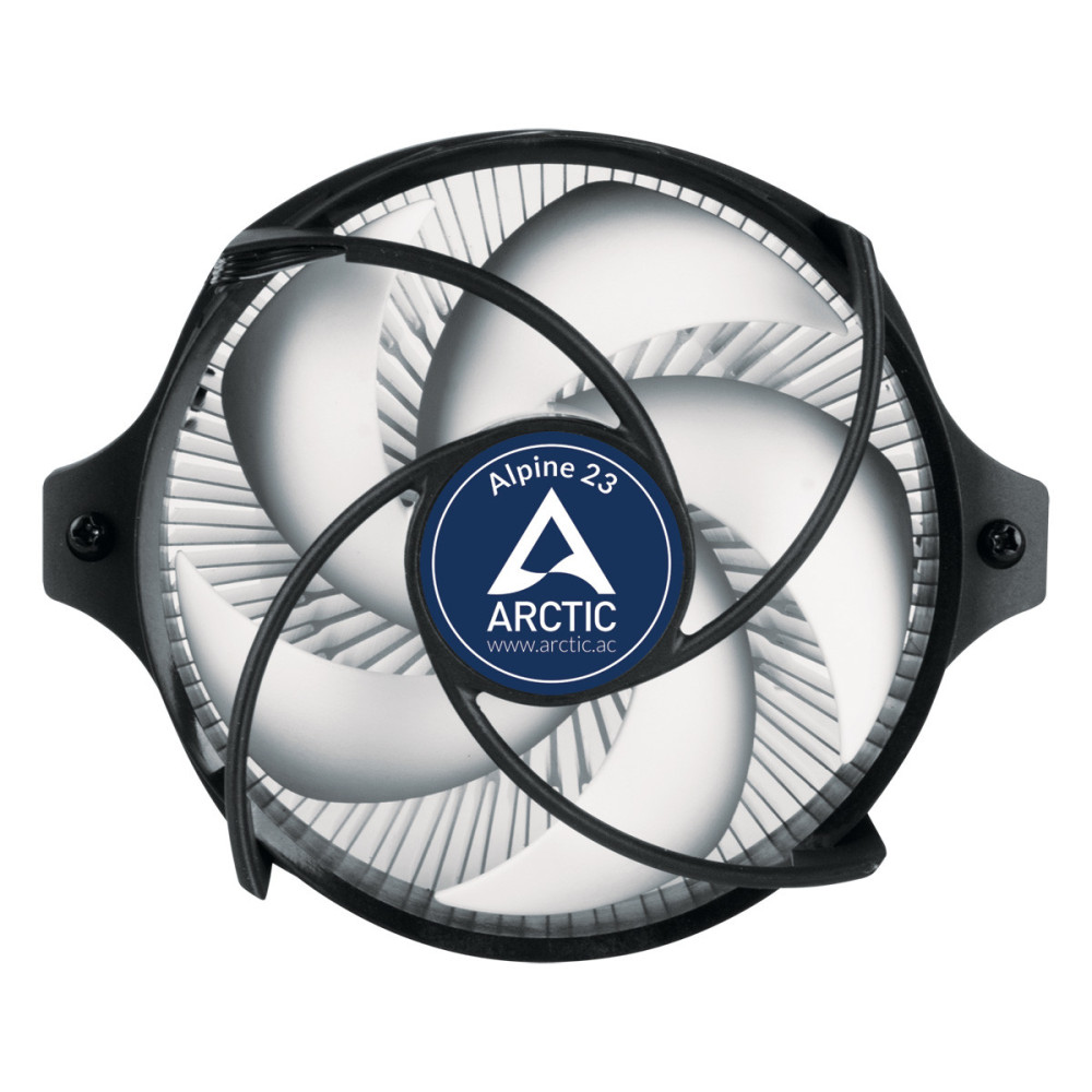 ARCTIC Alpine 23 - Compact AMD CPU-Cooler Processeur Refroidisseur d'air 9 cm Aluminium, Noir 1 pièce(s)