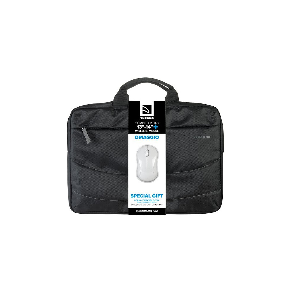 Tucano IDEA BUNDLE 14" 35,6 cm (14") Malette Noir