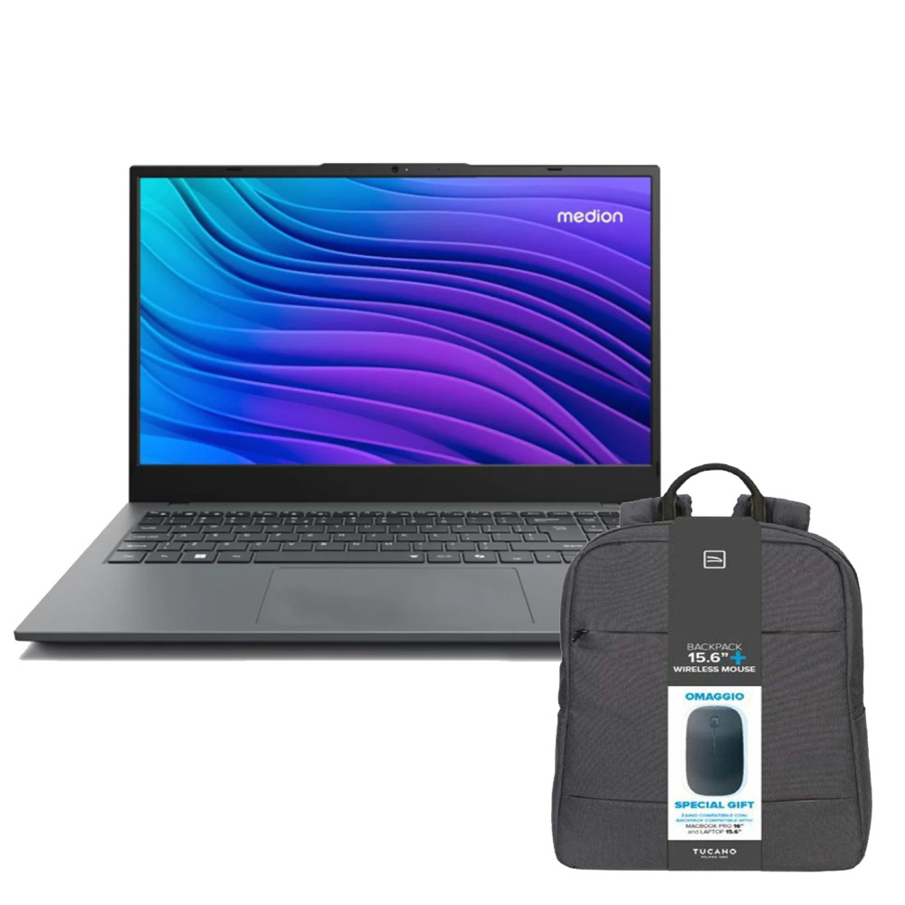 MEDION MD62715 (Avantum 15 E1) - 15.6p FHD R5 7430U 32Go 1To W11H Bleu galaxy | ECP Grossiste informatique