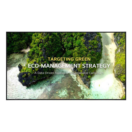 LG 65UL3Q-E Écran d'affichage dynamique Écran plat de signalisation numérique 165,1 cm (65") LED Wifi 350 cd m² 4K Ultra HD