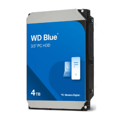 Western Digital WD Blue 3.5-Inch PC HDD disque dur 4 To 5400 tr min 128 Mo 3.5" Série ATA III