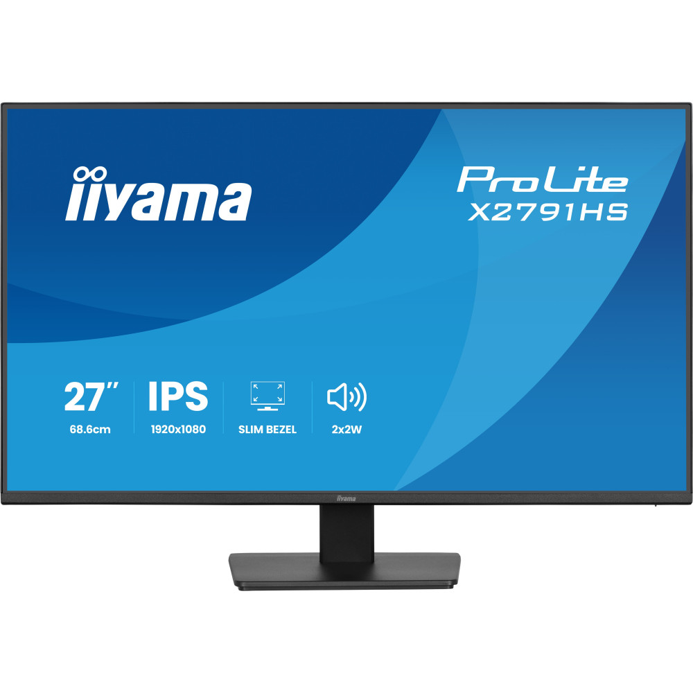 iiyama ProLite X2791HS-B1 écran plat de PC 68,6 cm (27") 1920 x 1080 pixels Full HD LED Noir