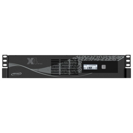 Infosec X4 1000 RM Plus alimentation d'énergie non interruptible Interactivité de ligne 1 kVA 600 W 10 sortie(s) CA