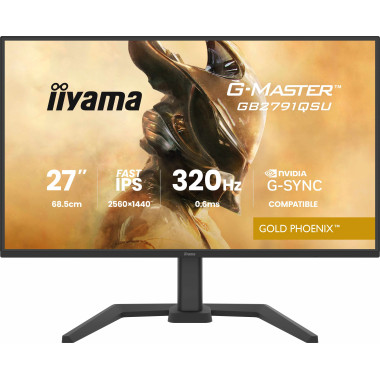 iiyama G-MASTER GB2791QSU-B1 écran plat de PC 68,6 cm (27") 2560 x 1440 pixels Wide Quad HD Noir