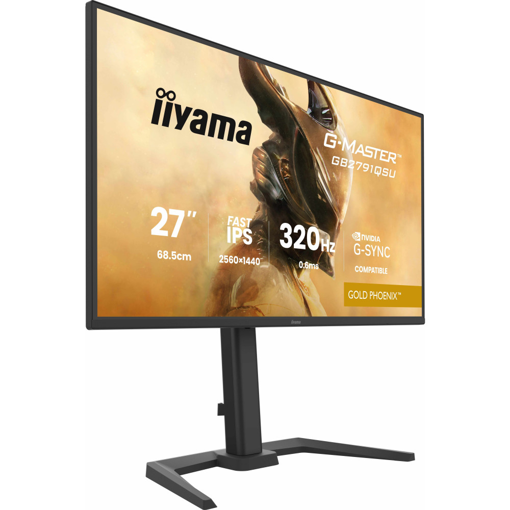 iiyama G-MASTER GB2791QSU-B1 écran plat de PC 68,6 cm (27") 2560 x 1440 pixels Wide Quad HD Noir