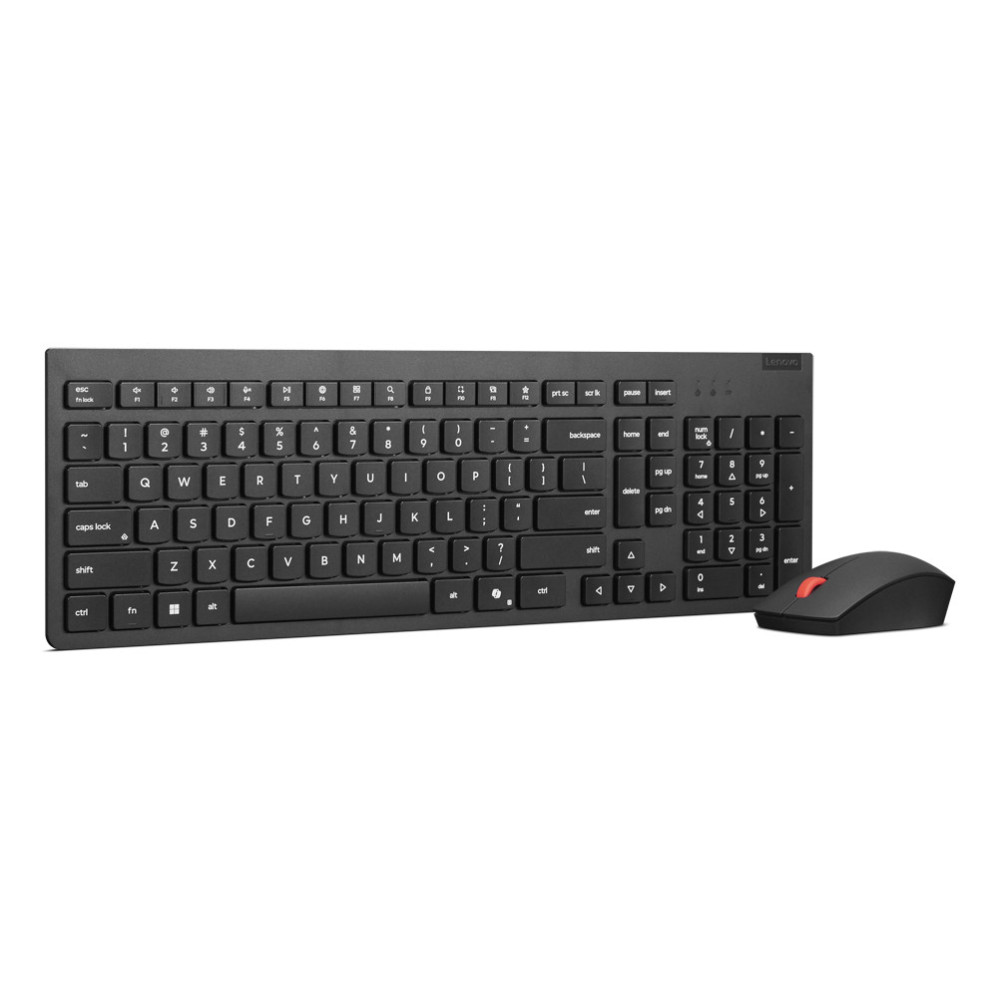 Lenovo 4X31R64464 clavier Souris incluse Bureau RF sans fil Français Noir