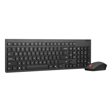 Lenovo 4X31R64464 clavier Souris incluse Bureau RF sans fil Français Noir