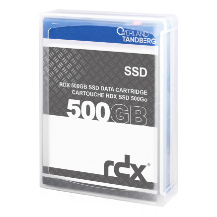 Tandberg Data RDX SSD 500 Go – Cartouche de sauvegarde RDX haute performance