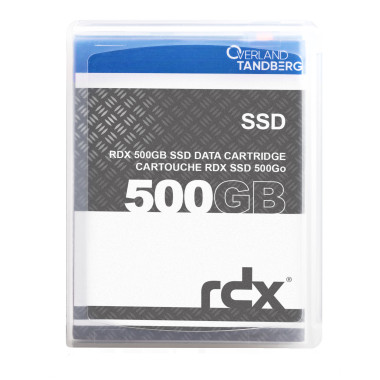 Tandberg Data RDX SSD 500 Go – Cartouche de sauvegarde RDX haute performance