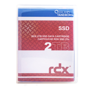 Tandberg Data RDX SSD 2 To – Cartouche de sauvegarde RDX haute performance
