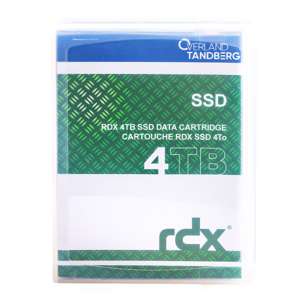 Tandberg Data RDX SSD 4 To – Cartouche de sauvegarde RDX haute performance