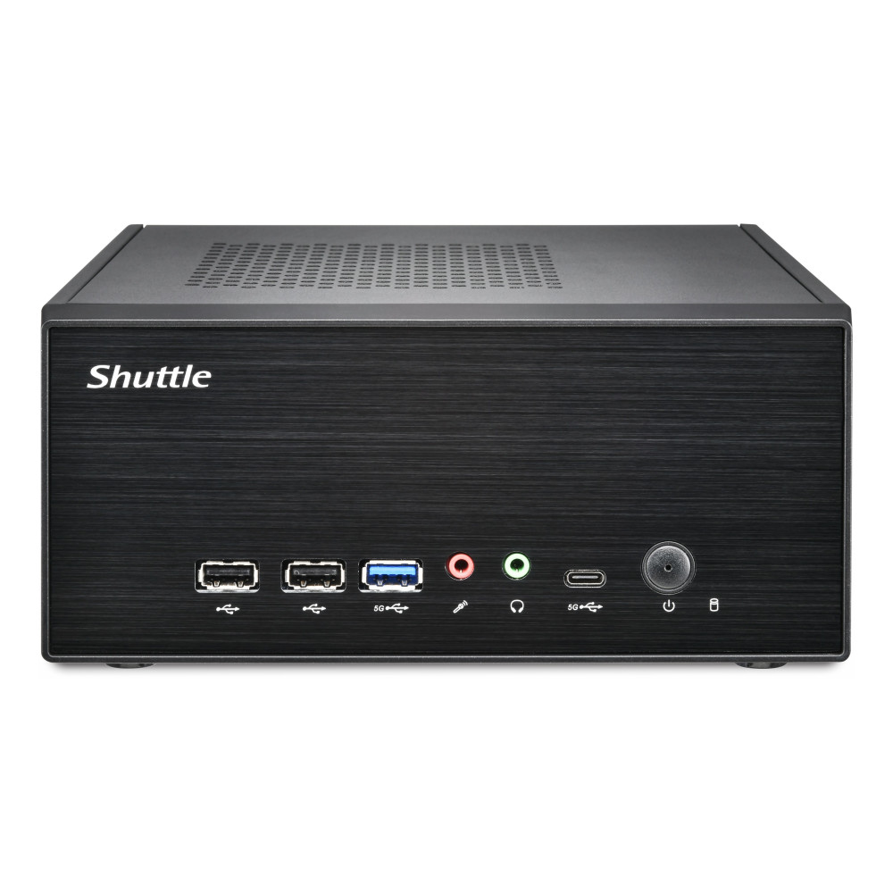 Shuttle XPC slim Barebone XB860G2 - S1851, Intel H860, 1xDP, 2xHDMI, 2 PCIe Slots (1x 16X & 1x X1), 2x Intel LAN (1G + 2.5G),