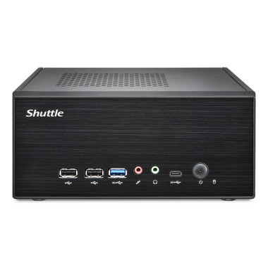 Shuttle XPC slim Barebone XB860G2 - S1851, Intel H860, 1xDP, 2xHDMI, 2 PCIe Slots (1x 16X & 1x X1), 2x Intel LAN (1G + 2.5G),