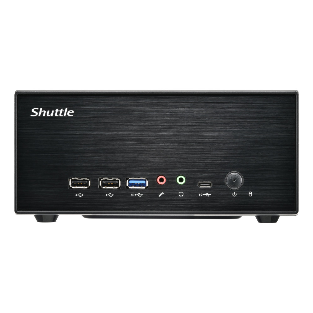 Shuttle XPC slim Barebone XB860G2 - S1851, Intel H860, 1xDP, 2xHDMI, 2 PCIe Slots (1x 16X & 1x X1), 2x Intel LAN (1G + 2.5G),