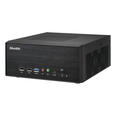 Shuttle XPC slim Barebone XB860G2 - S1851, Intel H860, 1xDP, 2xHDMI, 2 PCIe Slots (1x 16X & 1x X1), 2x Intel LAN (1G + 2.5G),