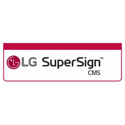LG SuperSign CMS Licence 7 ans – Logiciel affichage dynamique LG