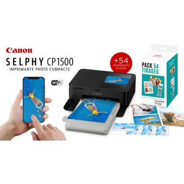 CANON IMP SELPHY CP1500 N +54 IMPR | ECP Grossiste informatique