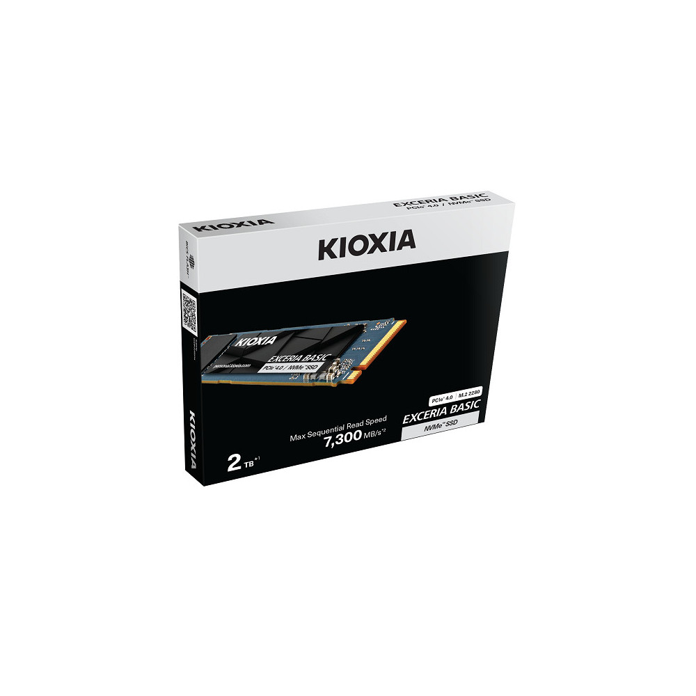 Kioxia LSF10Z001TG8 disque SSD 1 To M.2 PCI Express 4.0 NVMe QLC