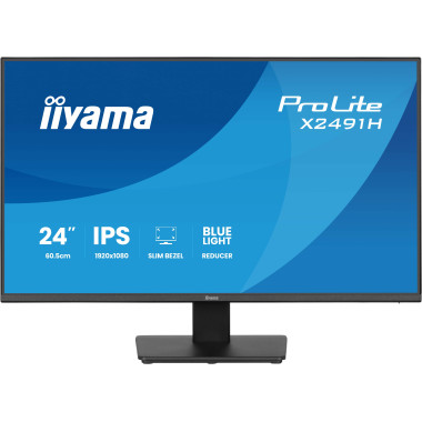iiyama ProLite X2491H-B1 écran plat de PC 60,5 cm (23.8") 1920 x 1080 pixels Full HD LCD Noir