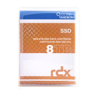 Tandberg Data RDX SSD 8 To (8887‑RDX) – Cartouche de sauvegarde SSD RDX haute capacité
