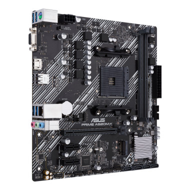 ASUS PRIME A520M-K AMD A520 Emplacement AM4 micro ATX