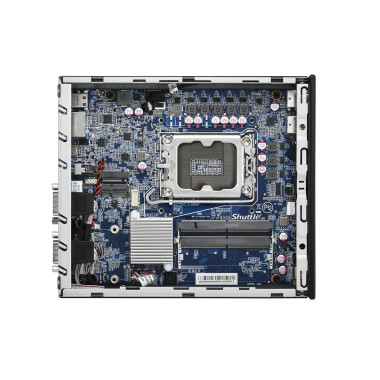 Shuttle DB860 LGA1851 | Barebone slim Intel Core Ultra DDR5 4 écrans