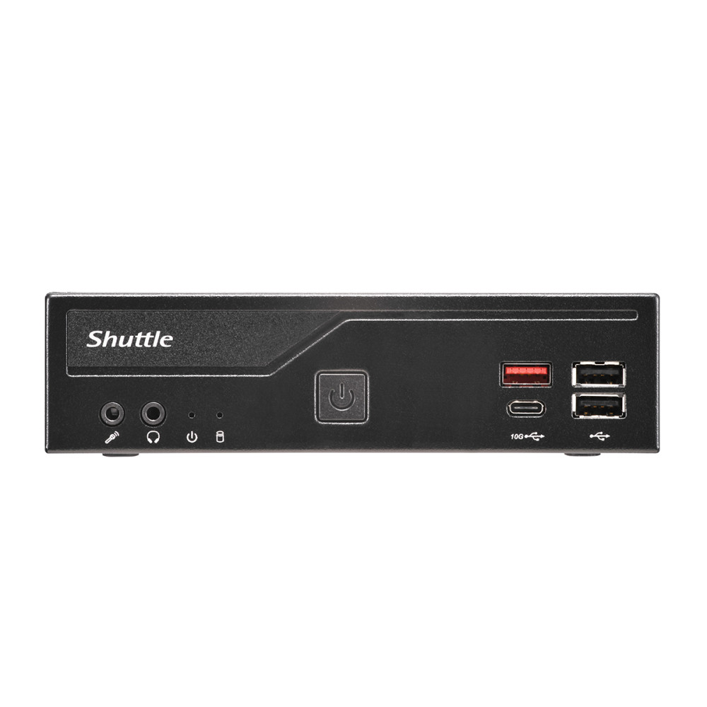 Shuttle DH810 LGA1851 | Barebone slim Intel Core Ultra DDR5 triple affichage