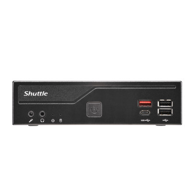 Shuttle DH810 LGA1851 | Barebone slim Intel Core Ultra DDR5 triple affichage