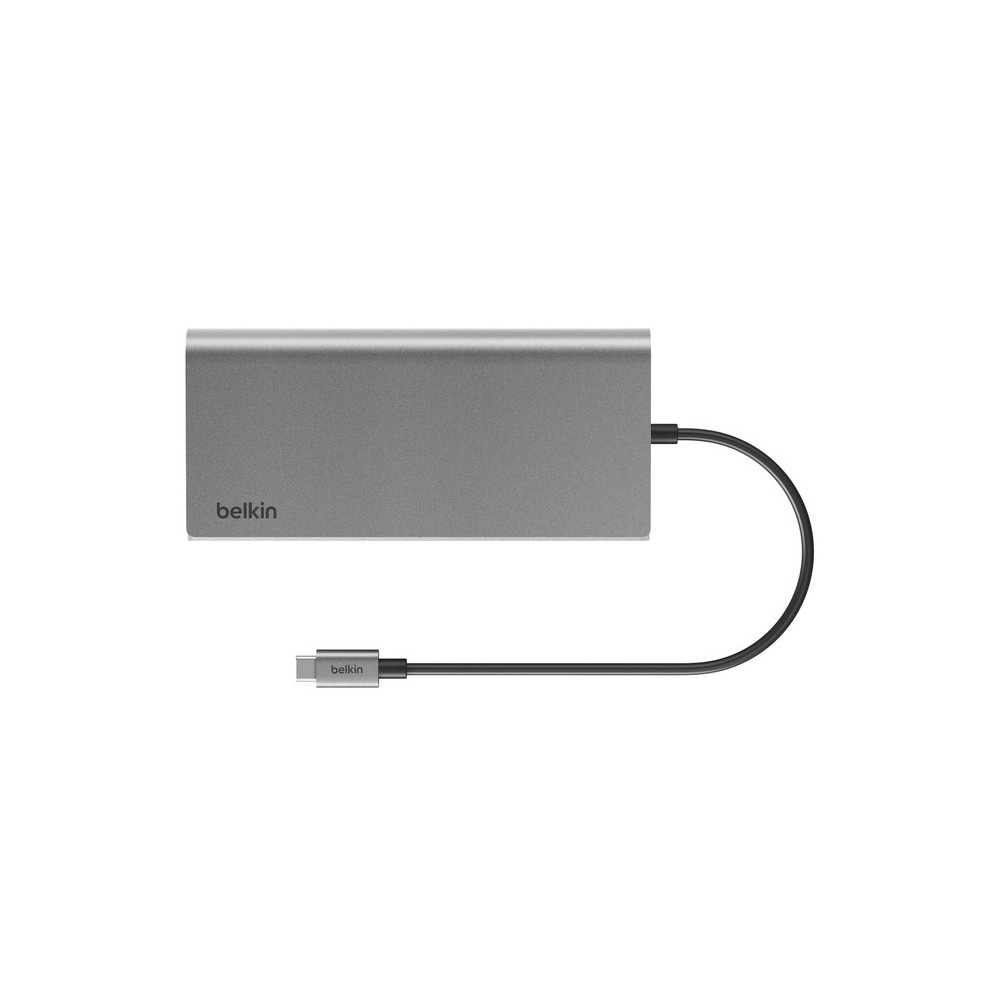 Belkin INC015BTSGY-CZ station d'accueil Avec fil USB 3.2 Gen 1 (3.1 Gen 1) Type-C Aluminium