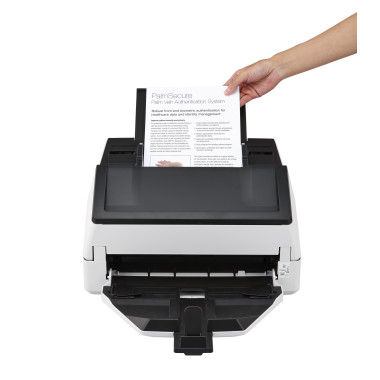 Ricoh fi-7600 Numériseur chargeur automatique de documents (adf) + chargeur manuel 600 x 600 DPI A3 Noir, Blanc