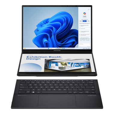 ASUS Zenbook Duo UX8406CA-PZ011W Intel Core Ultra 9 285H Hybride (2-en-1) 35,6 cm (14") Écran tactile 3K 32 Go LPDDR5x-SDRAM 1