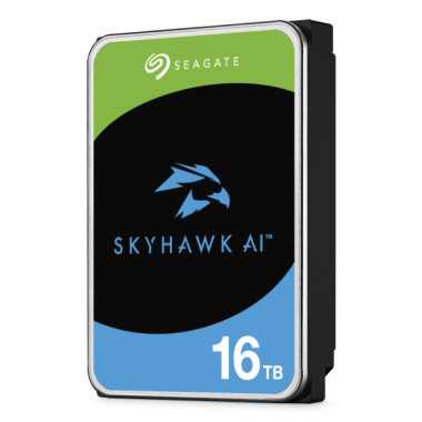 Seagate SkyHawk AI disque dur 16 To 7200 tr min 512 Mo 3.5" Série ATA III