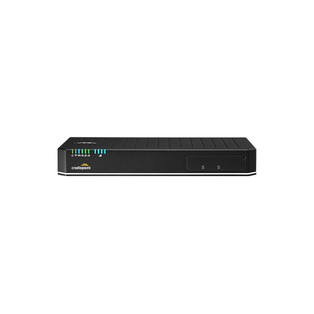 Cradlepoint E300C-18B + NetCloud Enterprise Branch routeur sans fil 10 Gigabit Ethernet Bi-bande (2,4 GHz   5 GHz) 4G Noir