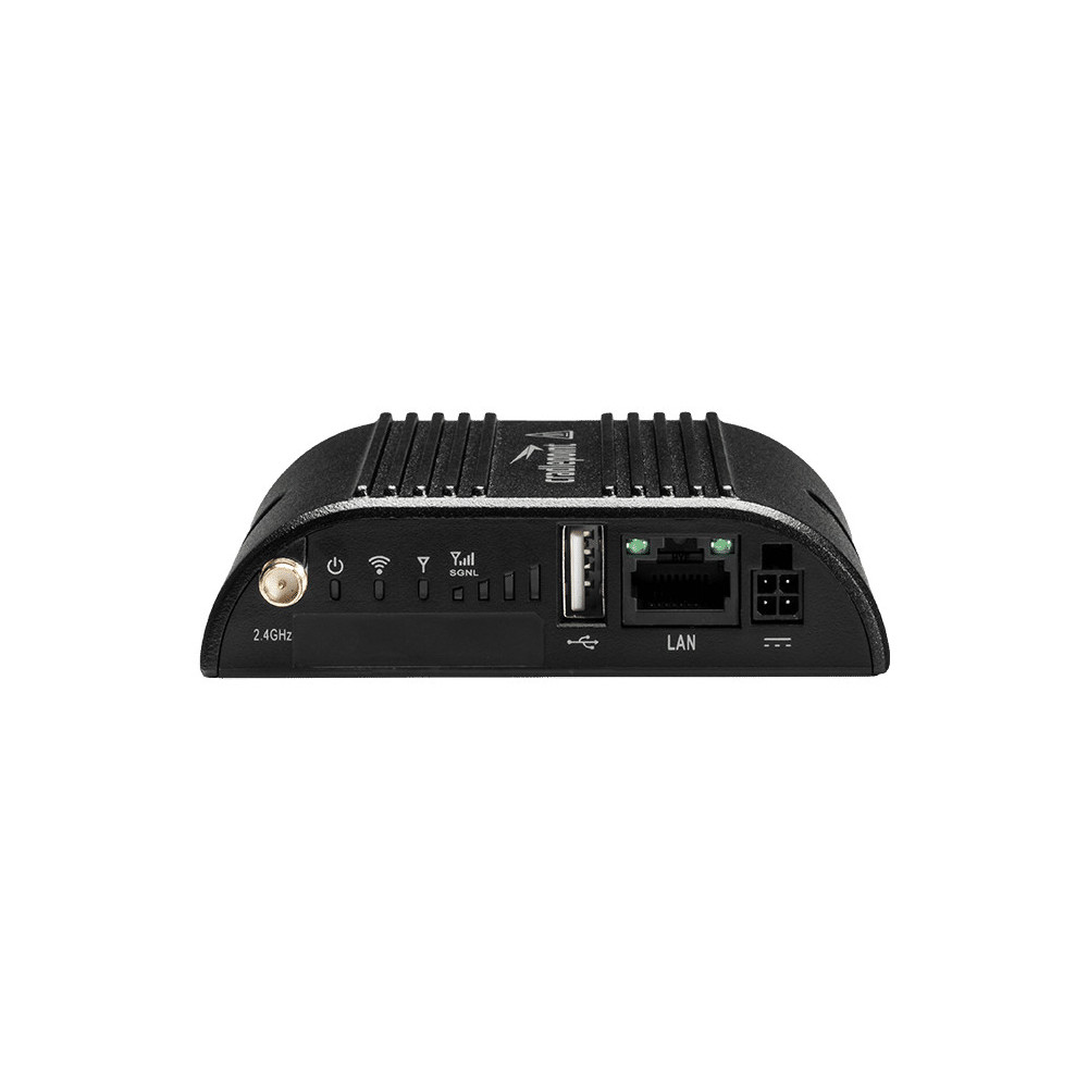 Cradlepoint IBR200-10M + NetCloud Essentials routeur sans fil Ethernet Monobande (2,4 GHz) 4G Noir