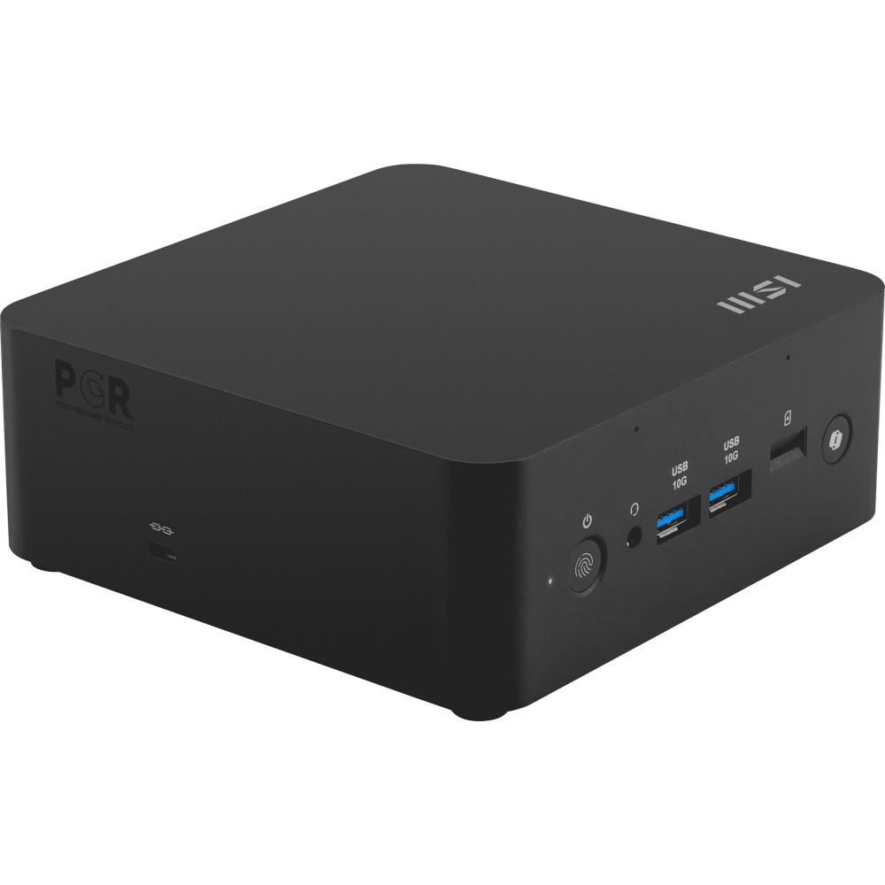 MSI Cubi NUC AI+ 2MG-007EU Copilot+ PC Intel Core Ultra 9 288V 32 Go LPDDR5x-SDRAM 1 To SSD Windows 11 Pro Mini PC Noir