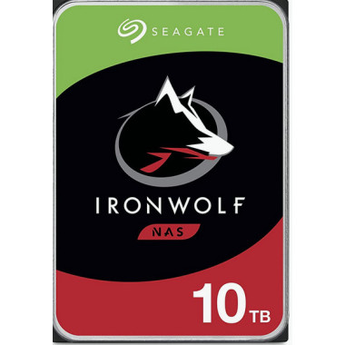 Seagate IronWolf ST10000VN000 disque dur 10 To 7200 tr min 256 Mo 3.5" Série ATA III
