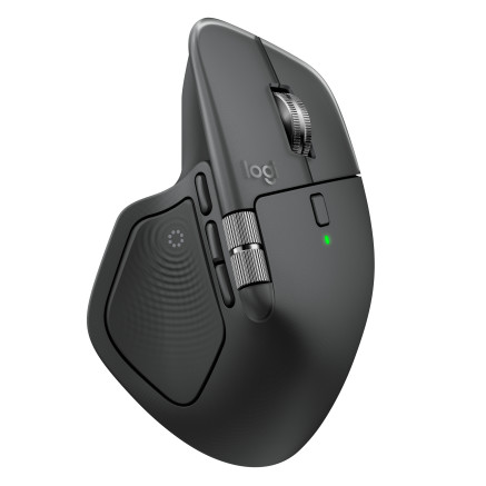 Logitech MX Master 4 souris Bureau Droitier RF sans fil + Bluetooth Laser 8000 DPI