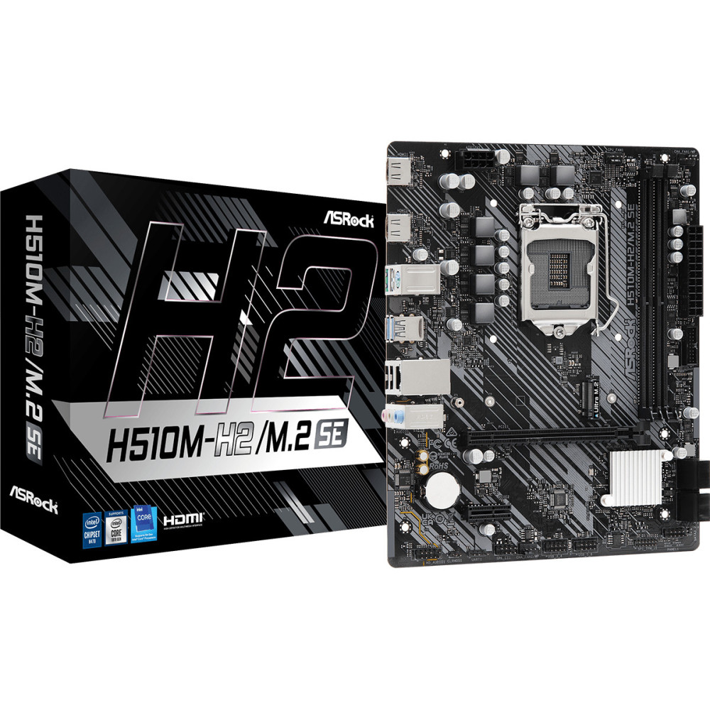 Asrock H510M-H2 M.2 SE Intel H470 LGA 1200 (Socket H5) micro ATX