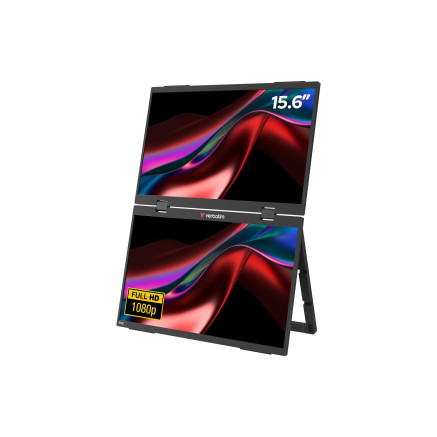 Verbatim Moniteur portable double 15.6″