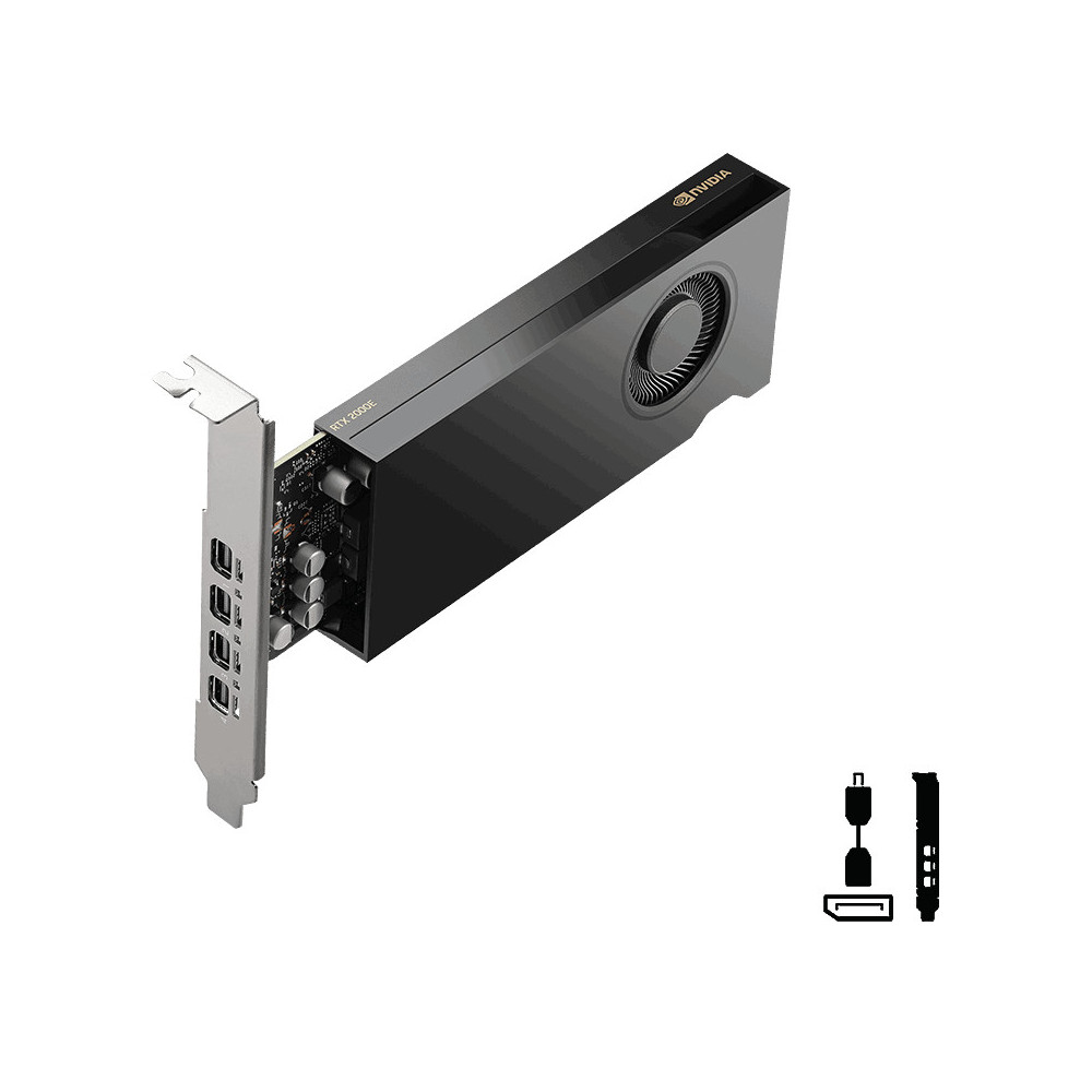 PNY NVIDIA RTX 2000E Ada RTX 2000 Ada 16 Go GDDR6