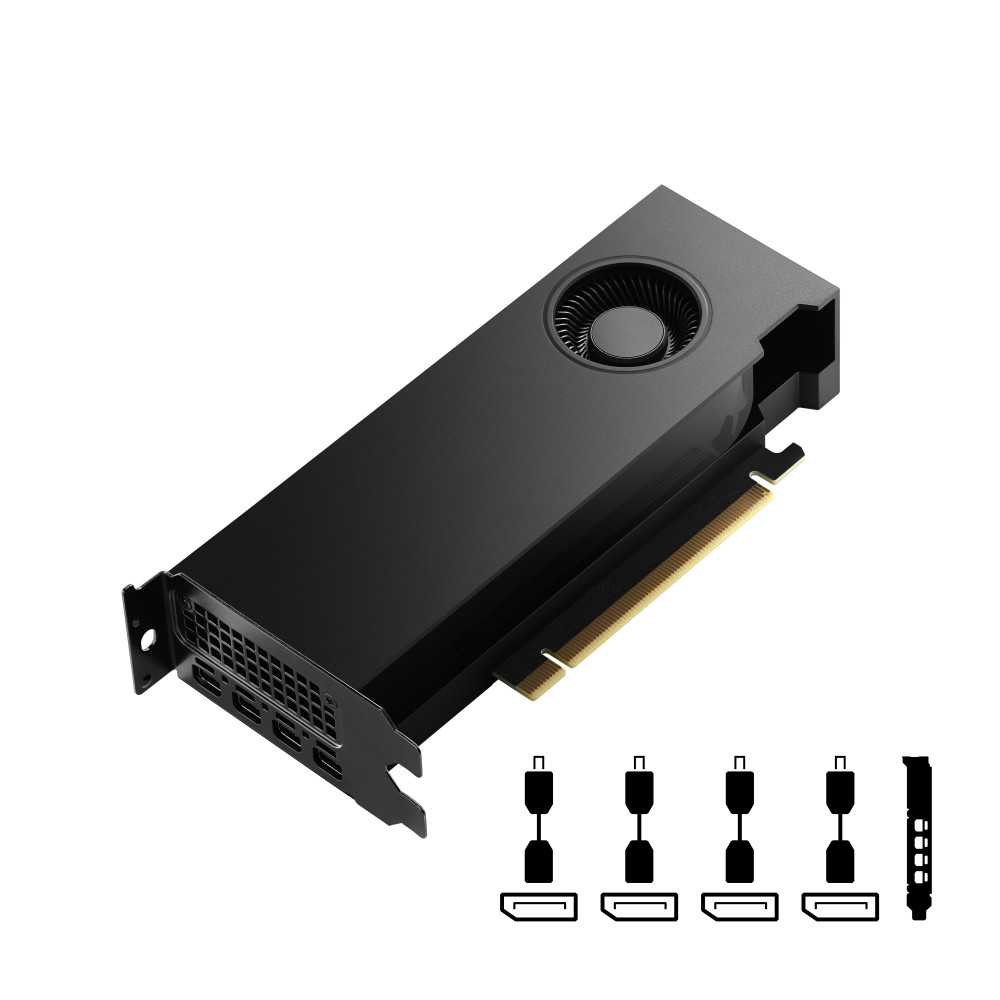 PNY VCNRTX4000ADALP-PL carte graphique NVIDIA Quadro RTX 4000 20 Go GDDR6
