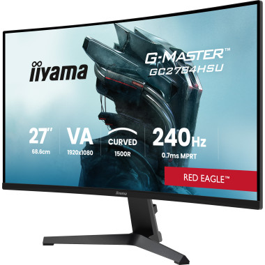 iiyama G-MASTER GC2784HSU-B1 27" 240H écran plat de PC 68,6 cm (27") 1920 x 1080 pixels Noir
