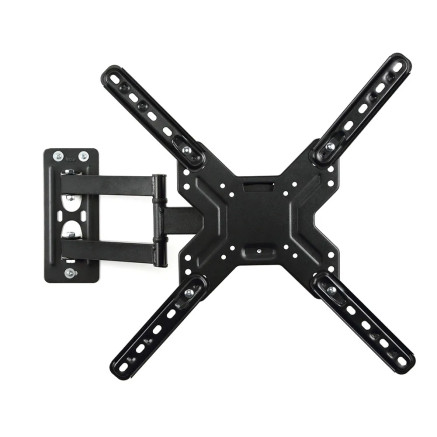 Support mural TV à mouvement complet ( VESA 400 x 400 ) - Noir | ECP Grossiste informatique
