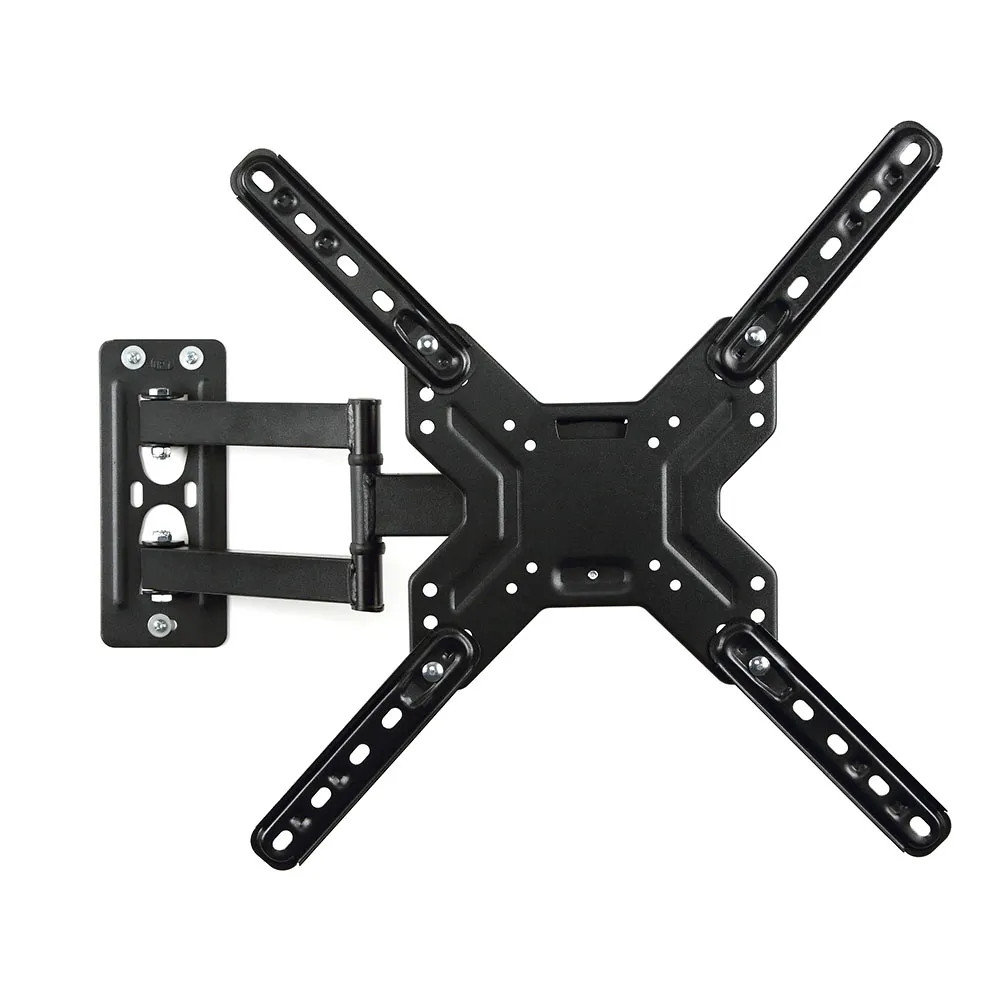 Support mural TV à mouvement complet ( VESA 400 x 400 ) - Noir | ECP Grossiste informatique