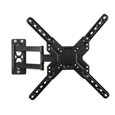 Support mural TV à mouvement complet ( VESA 400 x 400 ) - Noir | ECP Grossiste informatique