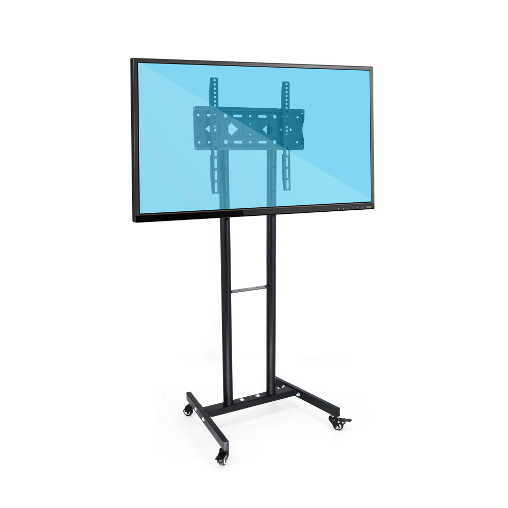Chariot TV mobile ( VESA 400 x 400 ) - Noir | ECP Grossiste informatique
