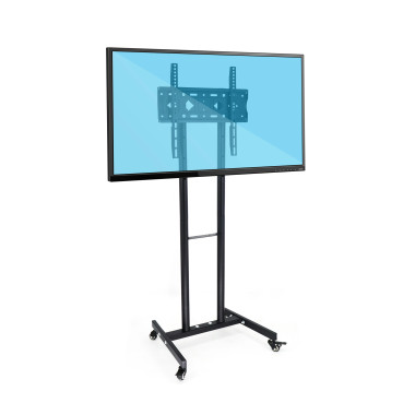 Chariot TV mobile ( VESA 400 x 400 ) - Noir | ECP Grossiste informatique