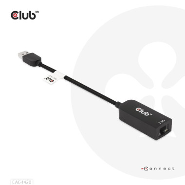CLUB3D CAC-1420 carte réseau Ethernet 2500 Mbit s